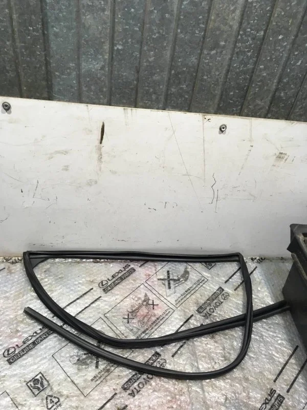 Уплотнитель стекла двери LEXUS LX450D 2019 6815260050 1VD-FTV 4.5, задний левый