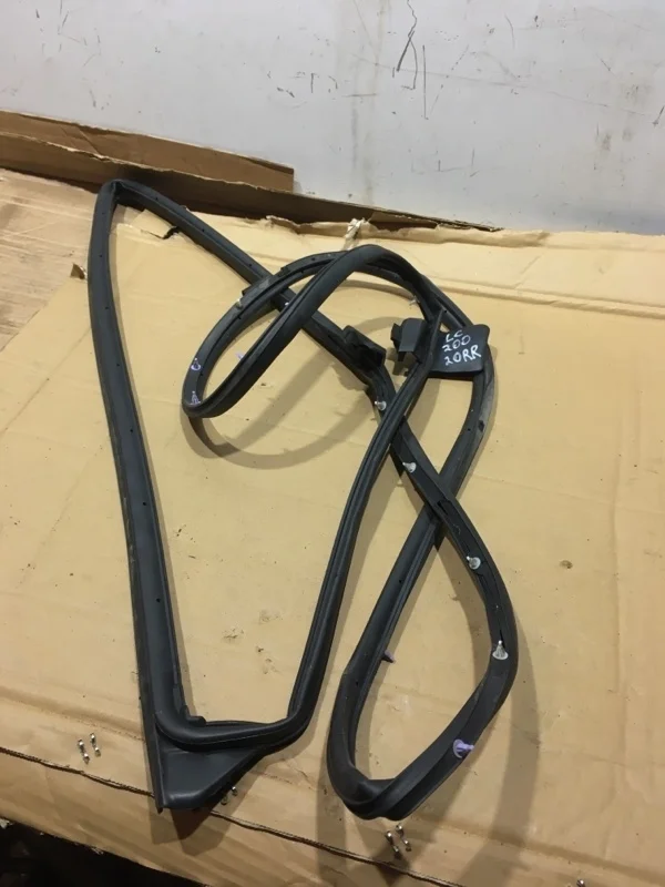 Уплотнитель двери Toyota Land Cruiser 200 2020 6787160110 URJ202 1VD-FTV 4.5, задний правый