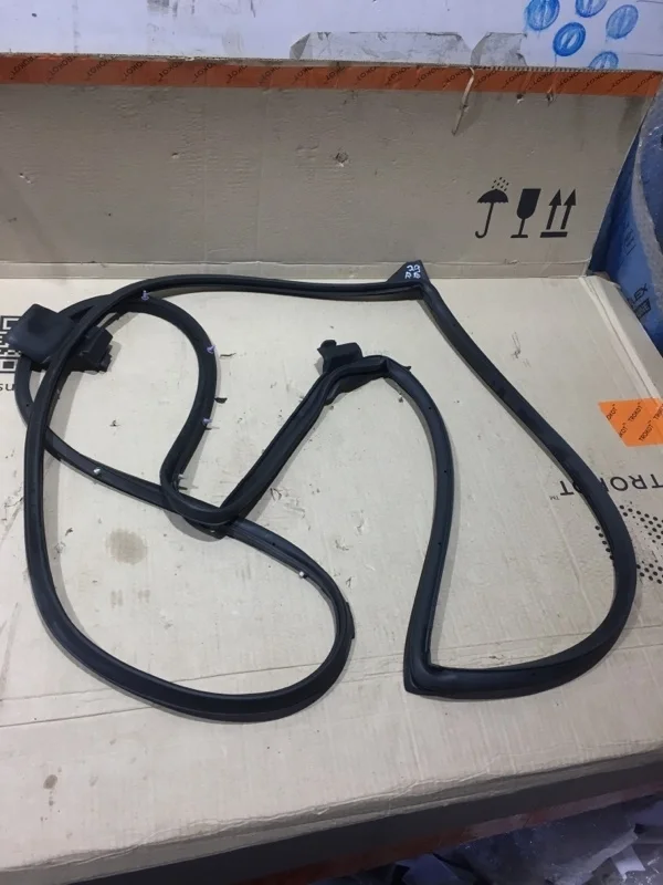 Уплотнитель двери Toyota Land Cruiser 2016 6787160110 URJ202 1VD-FTV 4.5, задний правый