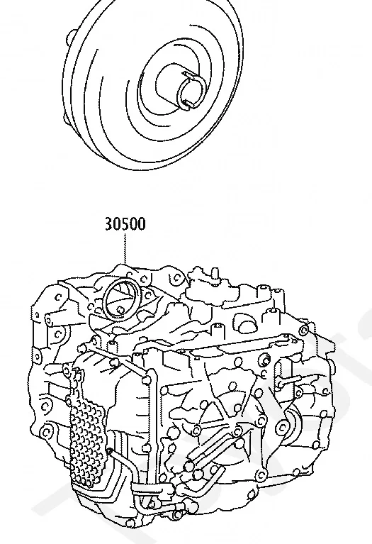 АКПП TOYOTA HIGHLANDER 2018 3050045081 GSU55 2GRFKS