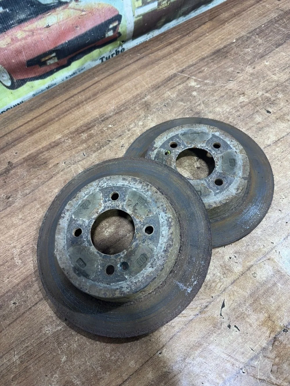 Диск тормозной задний Киа Рио 3