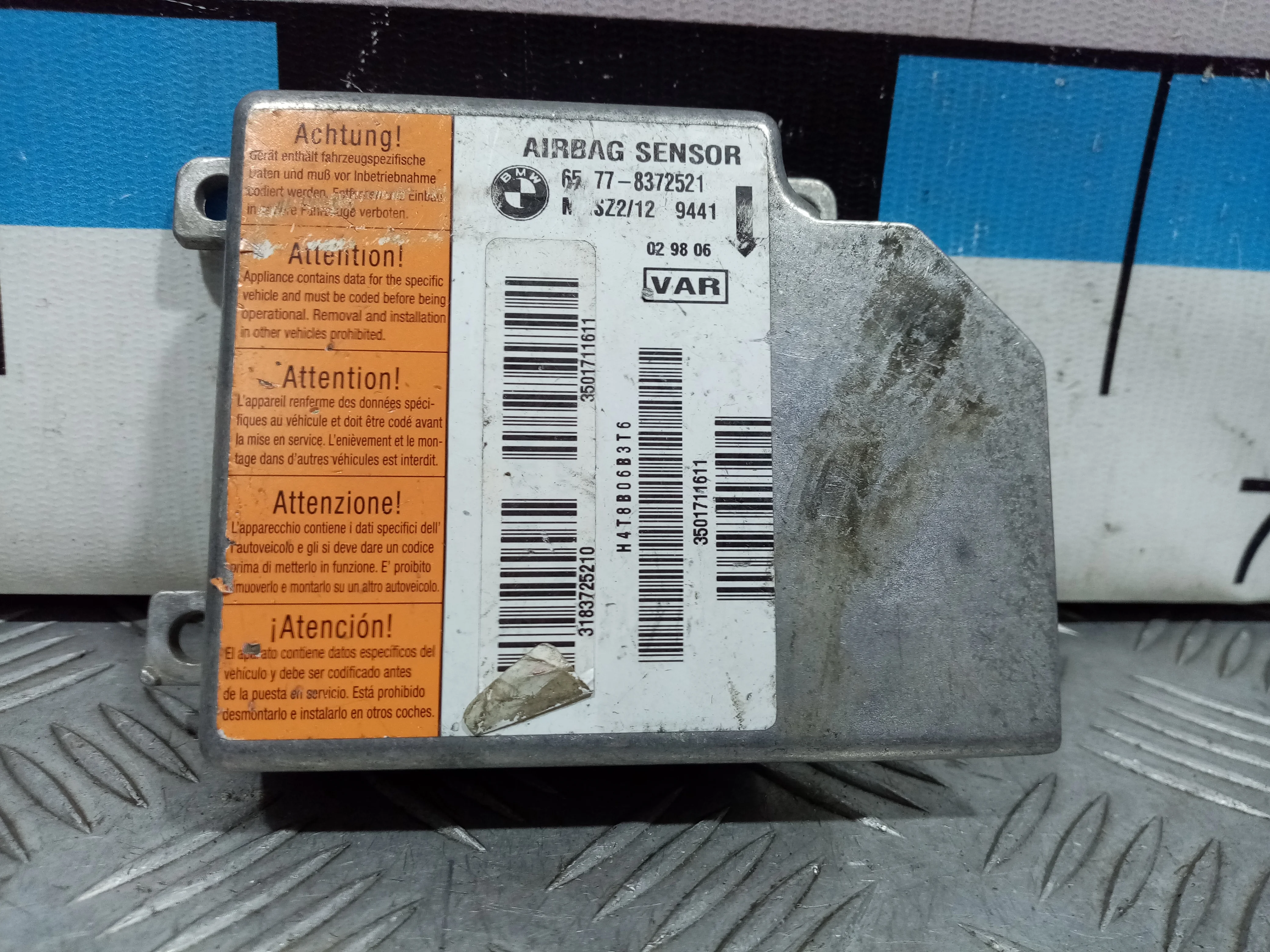 [Б/У] Блок управления AIR BAG BMW [Код: 00388908 ]