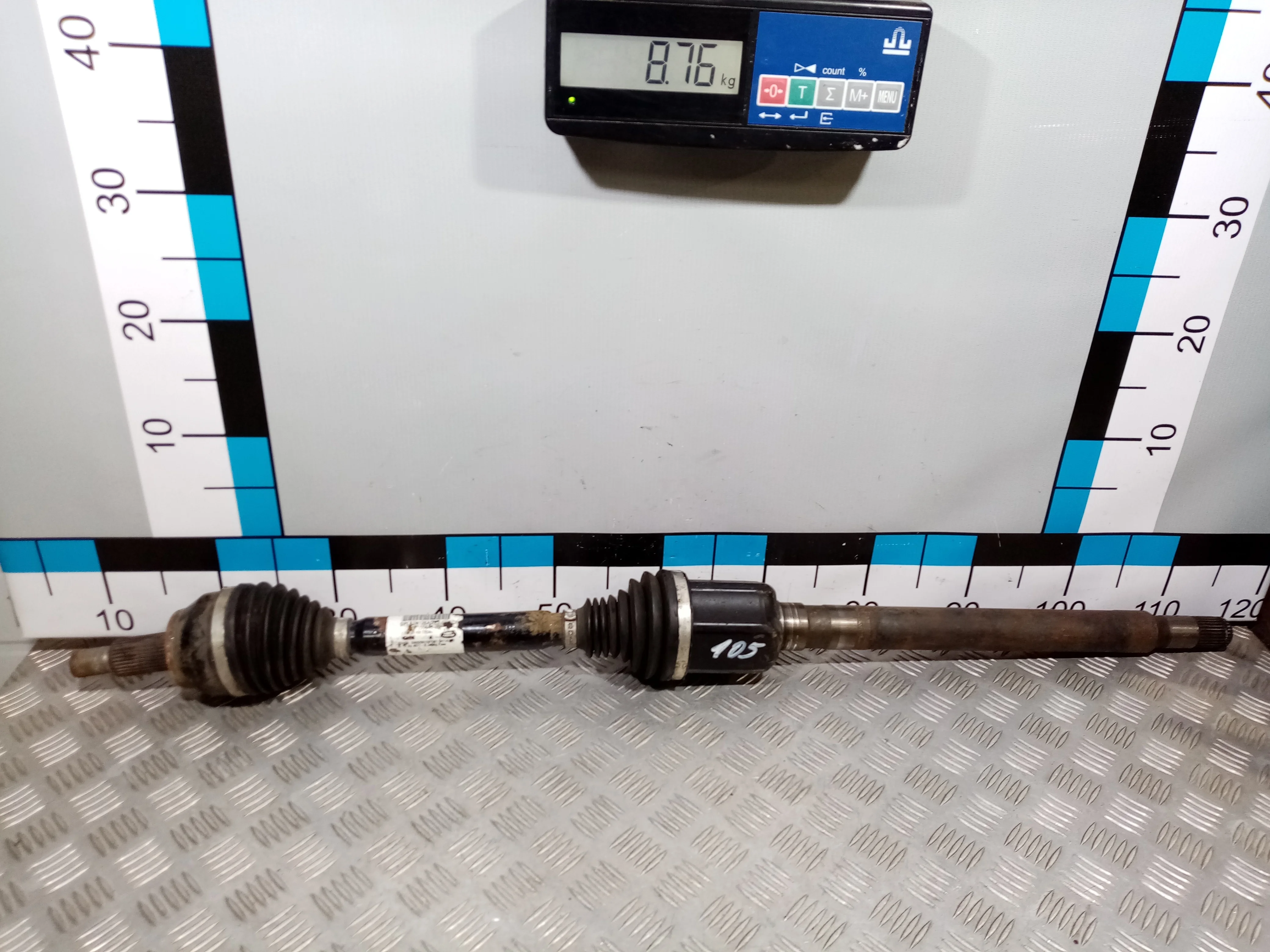 [Б/У] Привод передний правый - (Состояние: Отличное DPLA3N128AD ) [Код: 00429908 ]