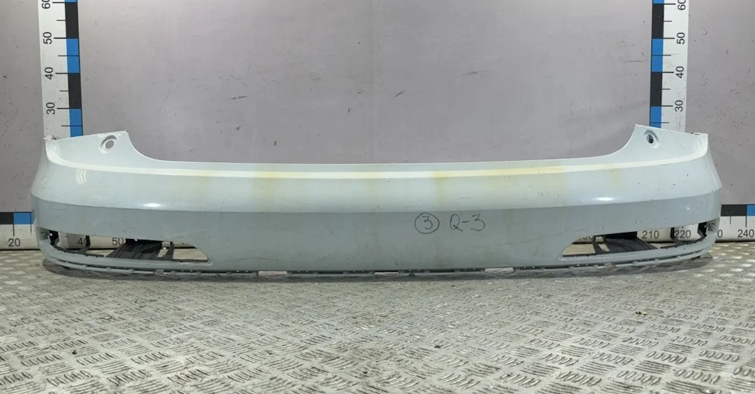 [Б/У] Бампер задний Audi Q3 (8U) 2012-2018 - дефект верхних креплений, отсутствуют два внутренних крепления [Незначительные дефекты] [Код: 00403914 ]