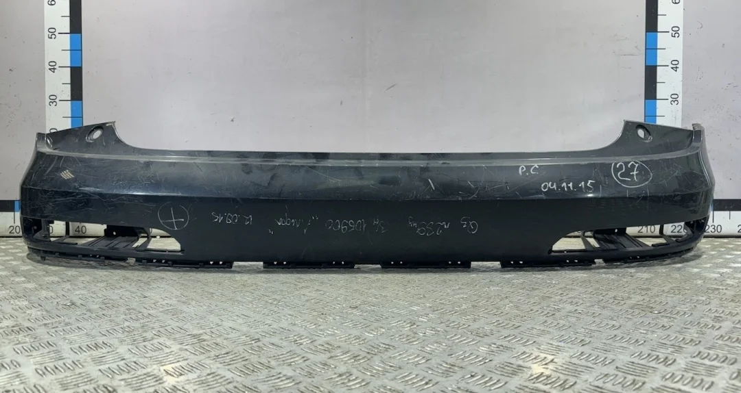 [Б/У] Бампер задний Audi Q3 (8U) 2012-2018 - нет двух внутренних креплений, дефект верхнего крепления [Незначительные дефекты] [Код: 00404984 ]