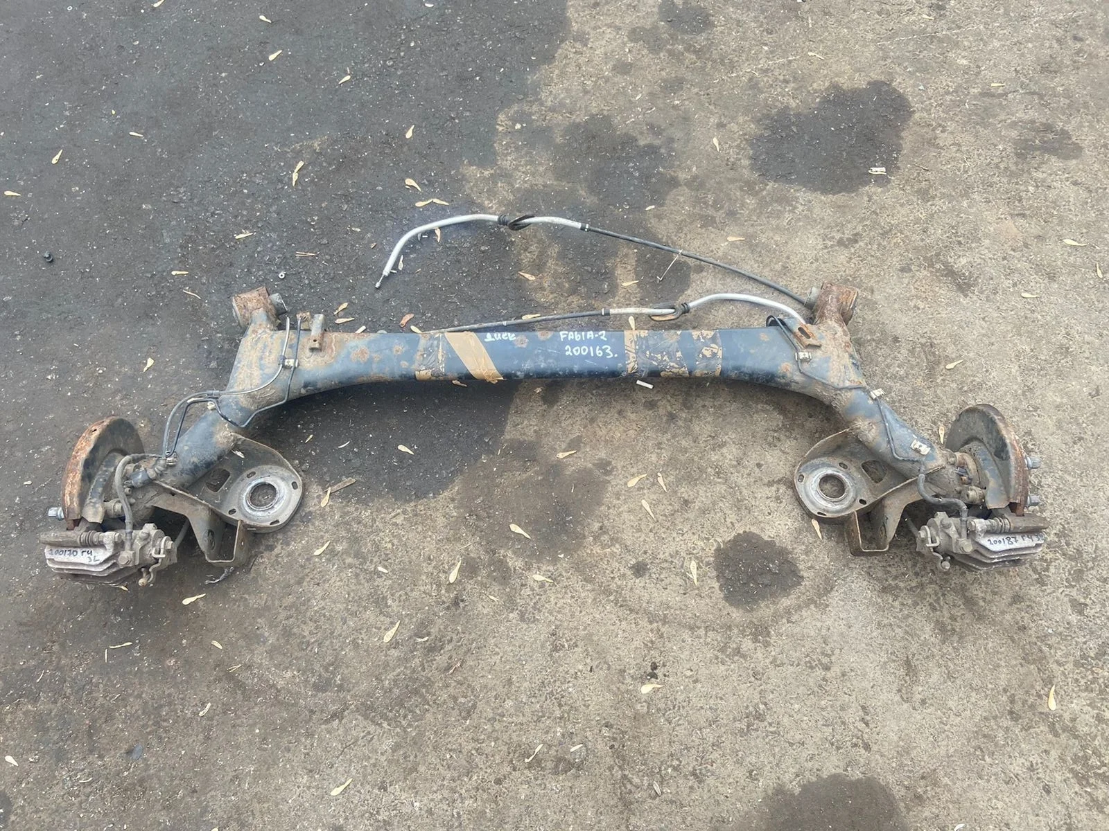 Диск тормозной AUDI A3, SKODA OCTAVIA 1U, FABIA 1/2, RAPID, VOLKSWAGEN GOLF 4, BORA, POLO 1997- задний 232мм б/у A3(1997-2003);OCTAVIA 1U(1997-2009);GOLF 4(1998-2004);RAPID(2013-;POLO(2010-