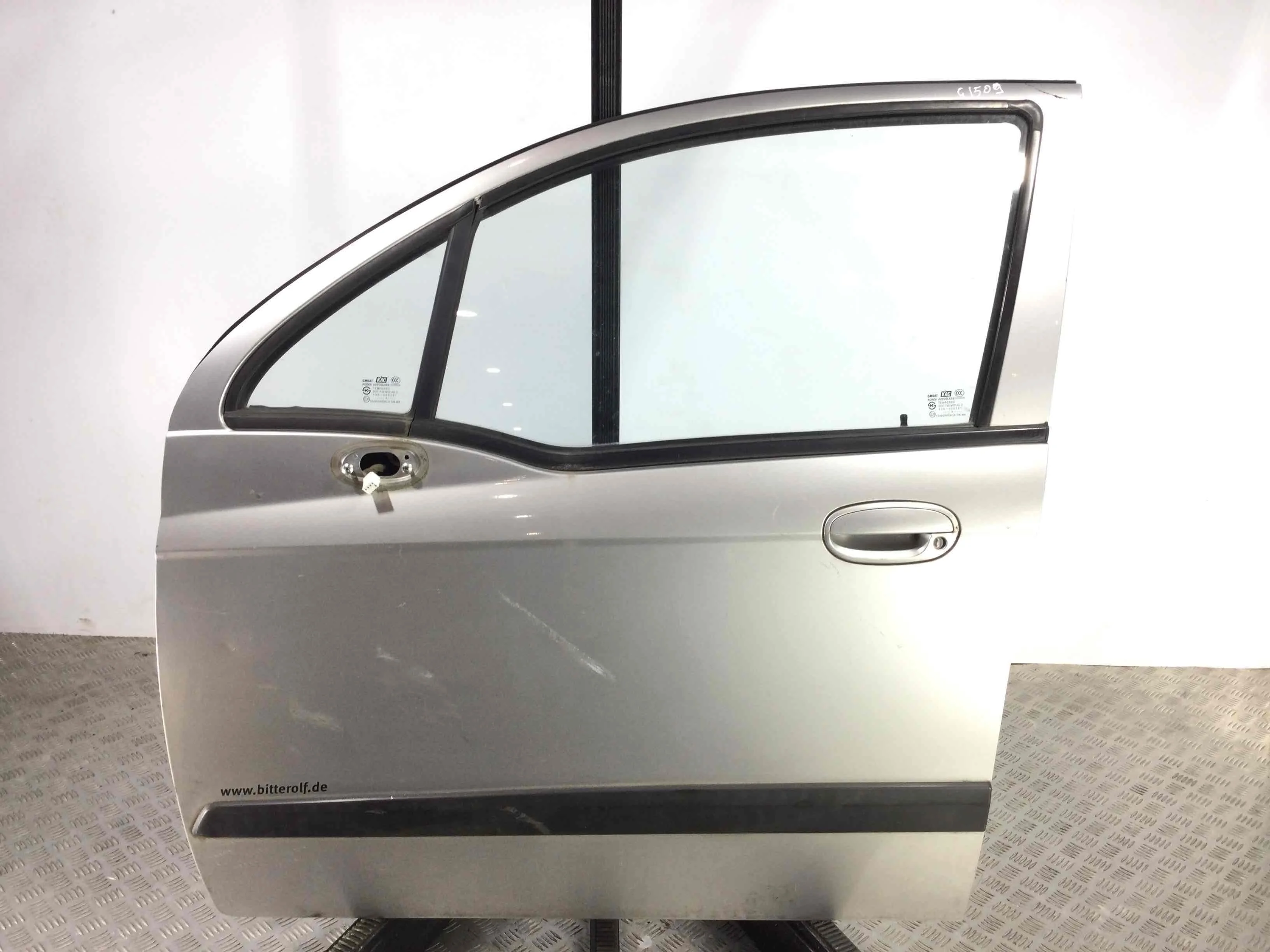 Дверь передняя левая Chevrolet Matiz 2 поколение (2005-2008) бензин 0.8 i Автомат 5-дв, х/б