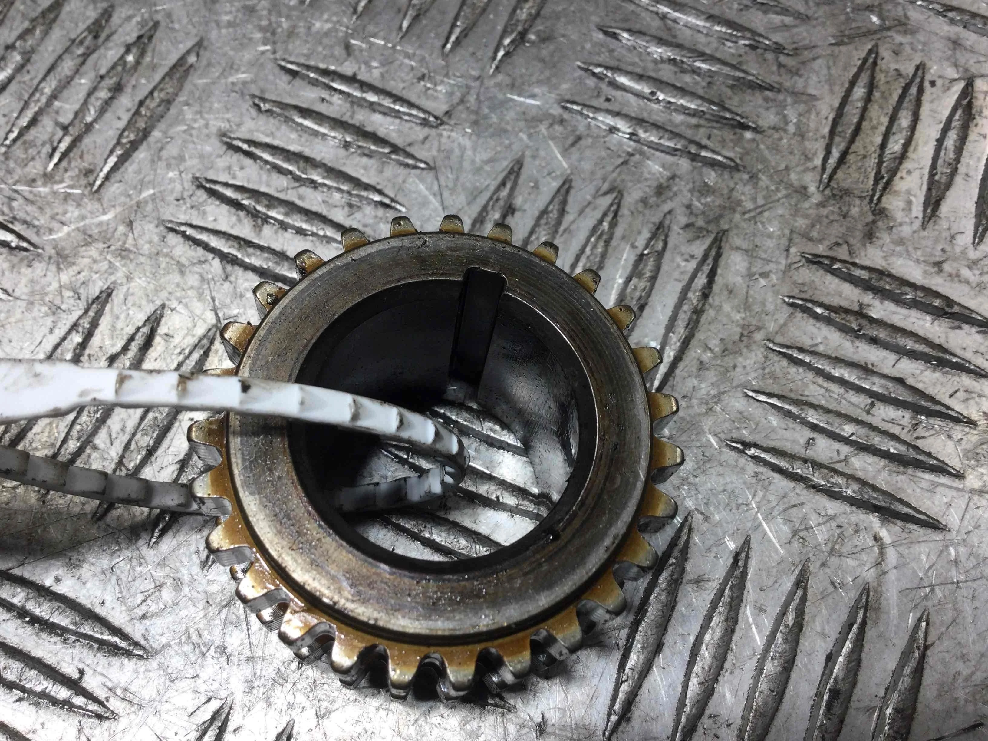 Шестерня коленвала Mitsubishi Lancer X (2007-2015) бензин 1.8 i Механика