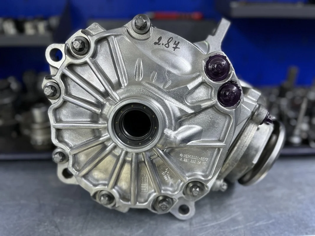 Передний редуктор Mercedes 2.87 (ЦЕНА ДЕЙСТВИТЕЛЬНА В ОБМЕН НА ВАШ НЕИСПРАВНЫЙ РЕМОНТОПРИГОДНЫЙ АГРЕГАТ ГАРАНИЯ 12 МЕСЯЦЕВ)