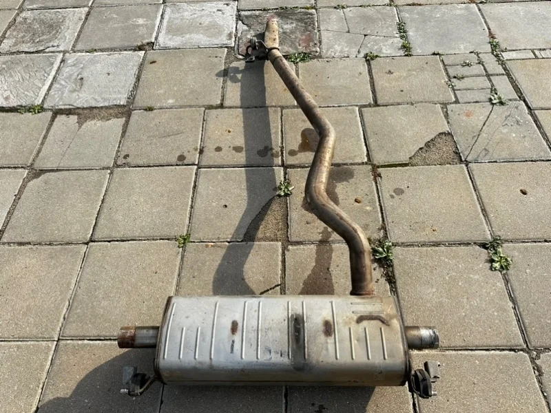 Глушитель Audi Q7 S-line 2019 4M