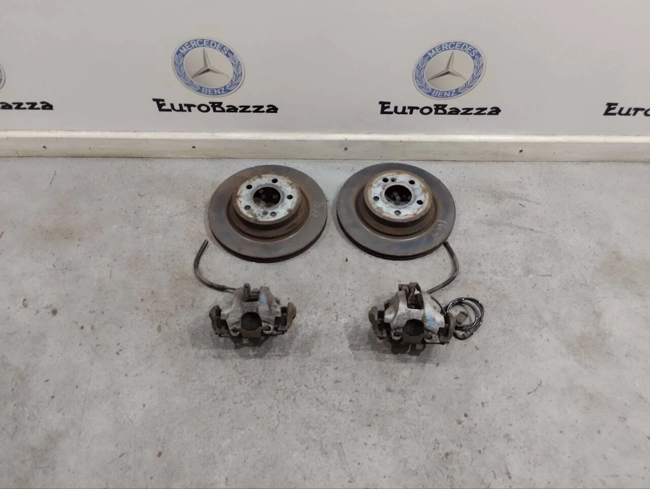 Тормозная система задняя Mercedes W219