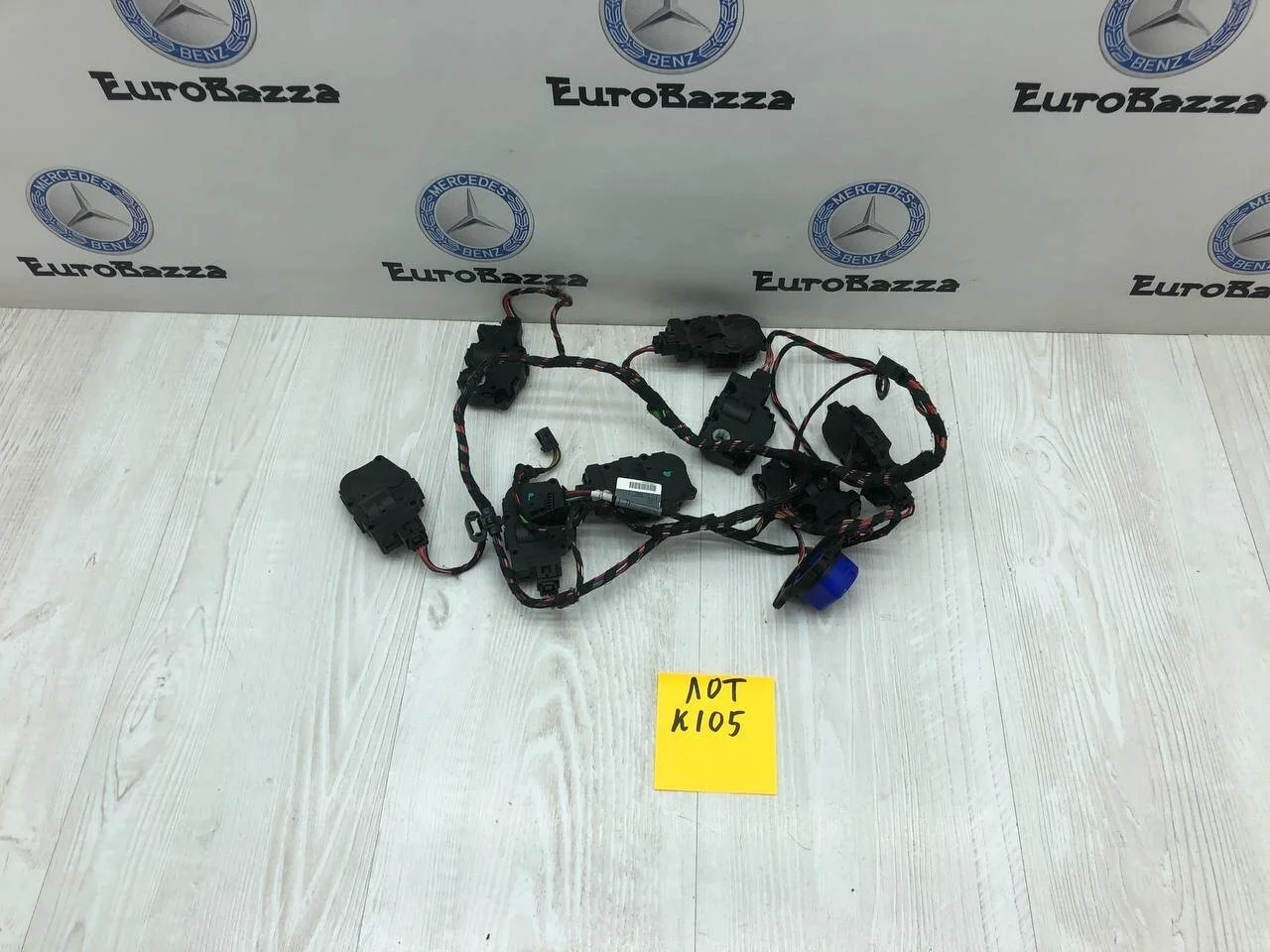 Сервопривод печки с проводкой Mercedes X164