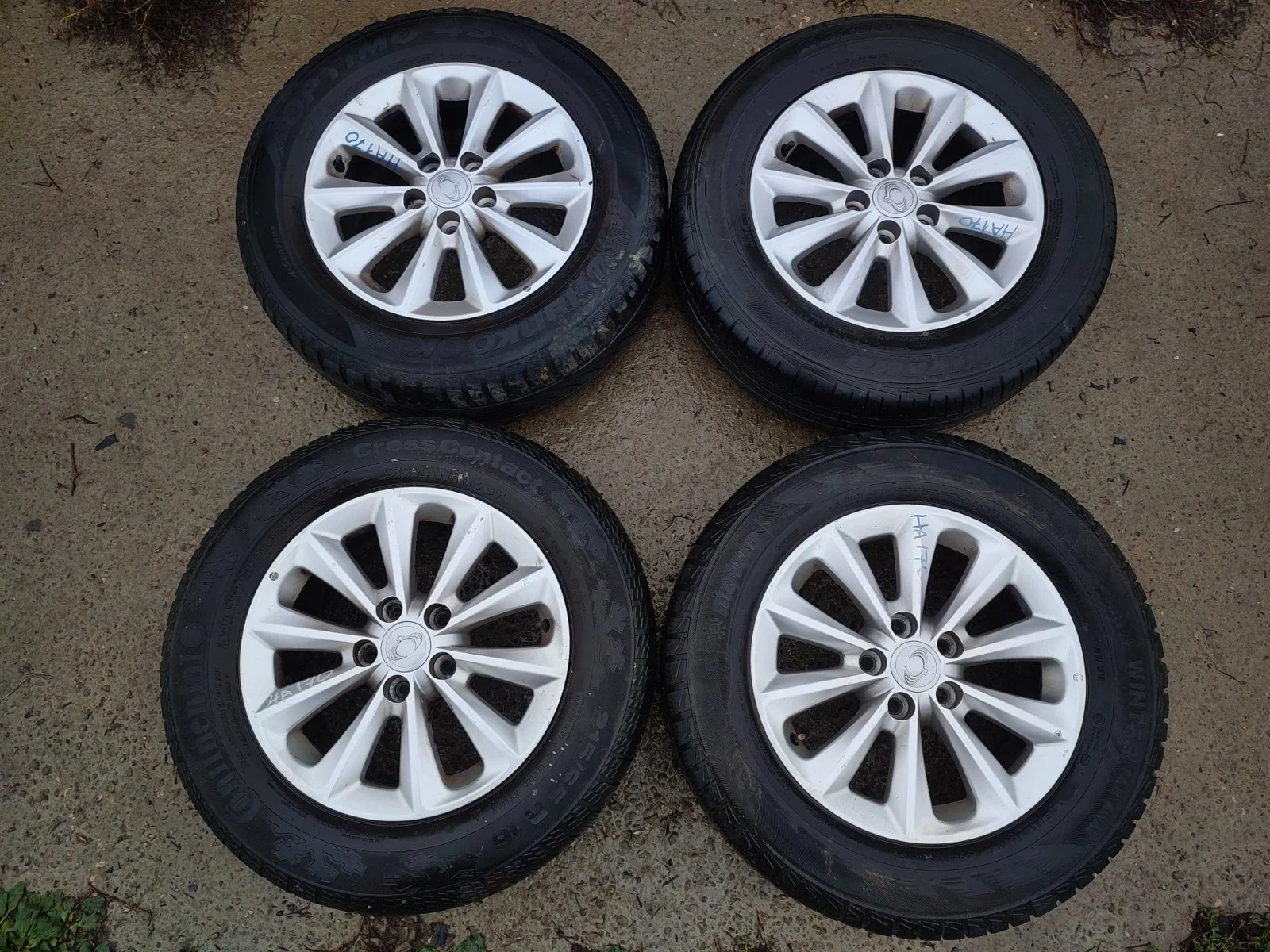 Колеса комплект SsangYong Actyon 2014 C200