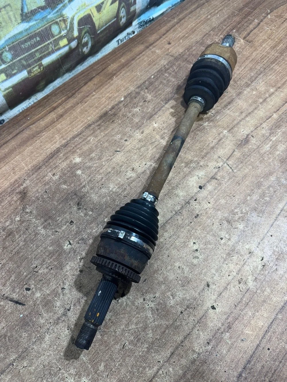 Привод левый в сборе Киа Рио 3