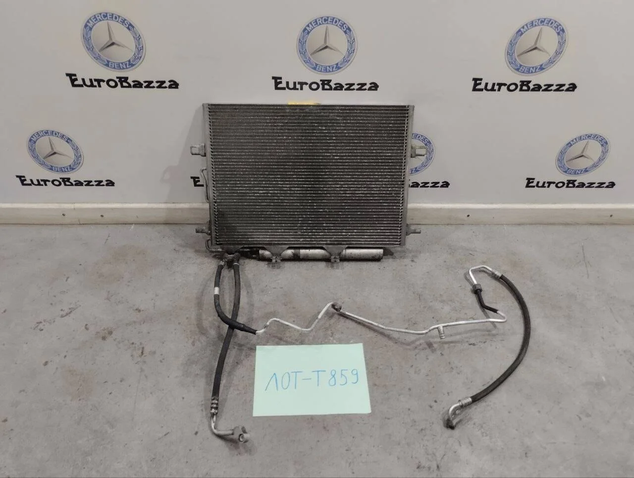 Радиатор кондиционера Mercedes W211