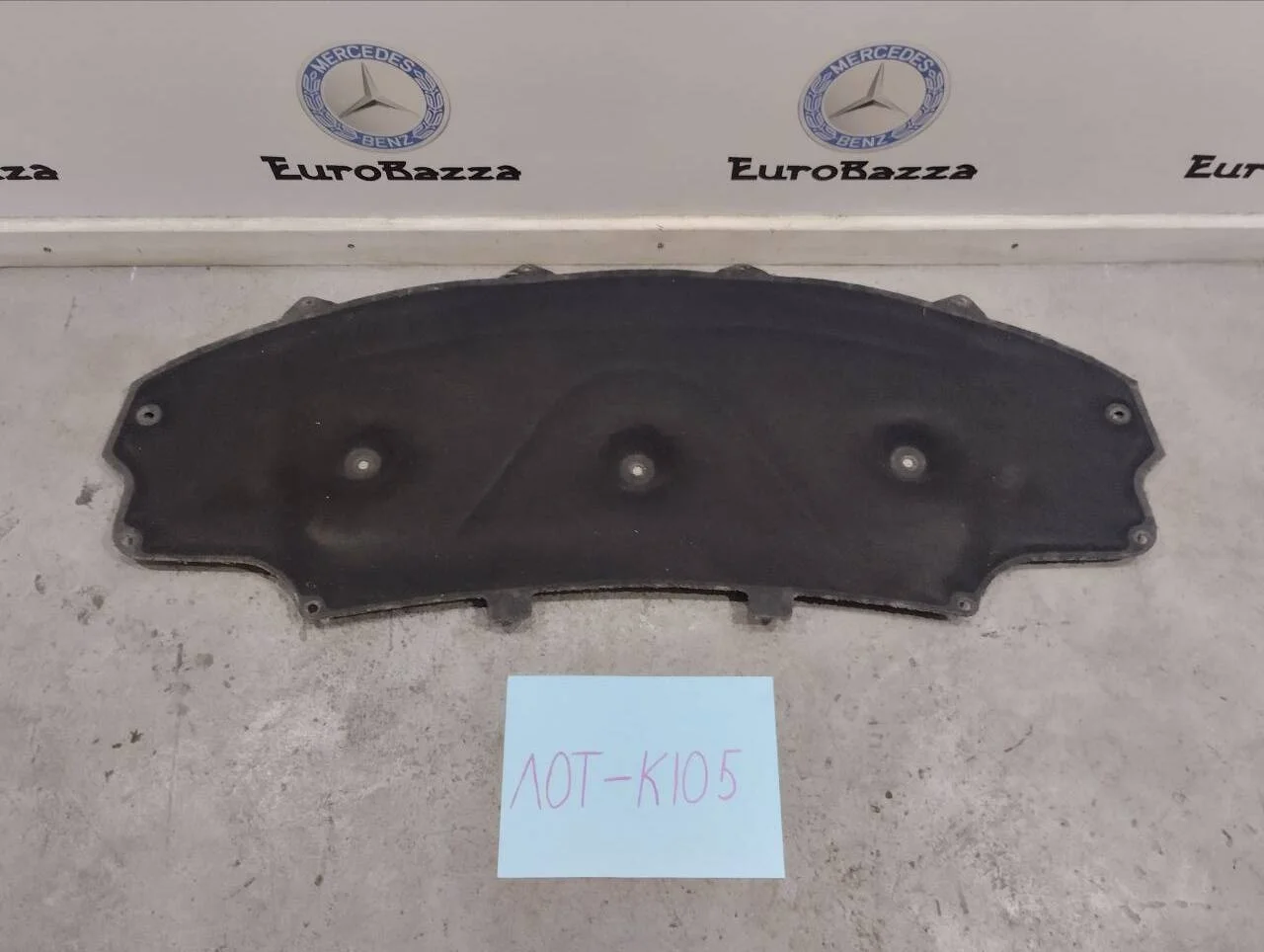 Шумоизоляция капота Mercedes X164