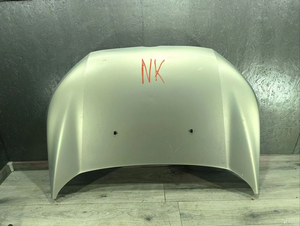 Капот ford ecosport дорестайлинг 2013 - 2018 сер