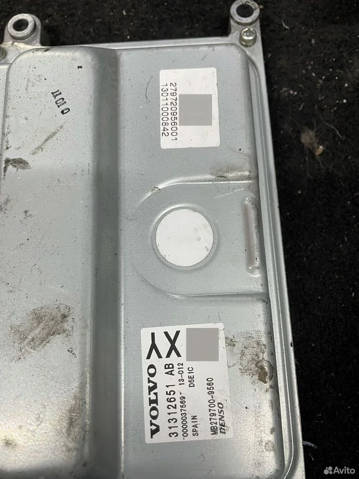 Блок управления двигателем volvo xc70