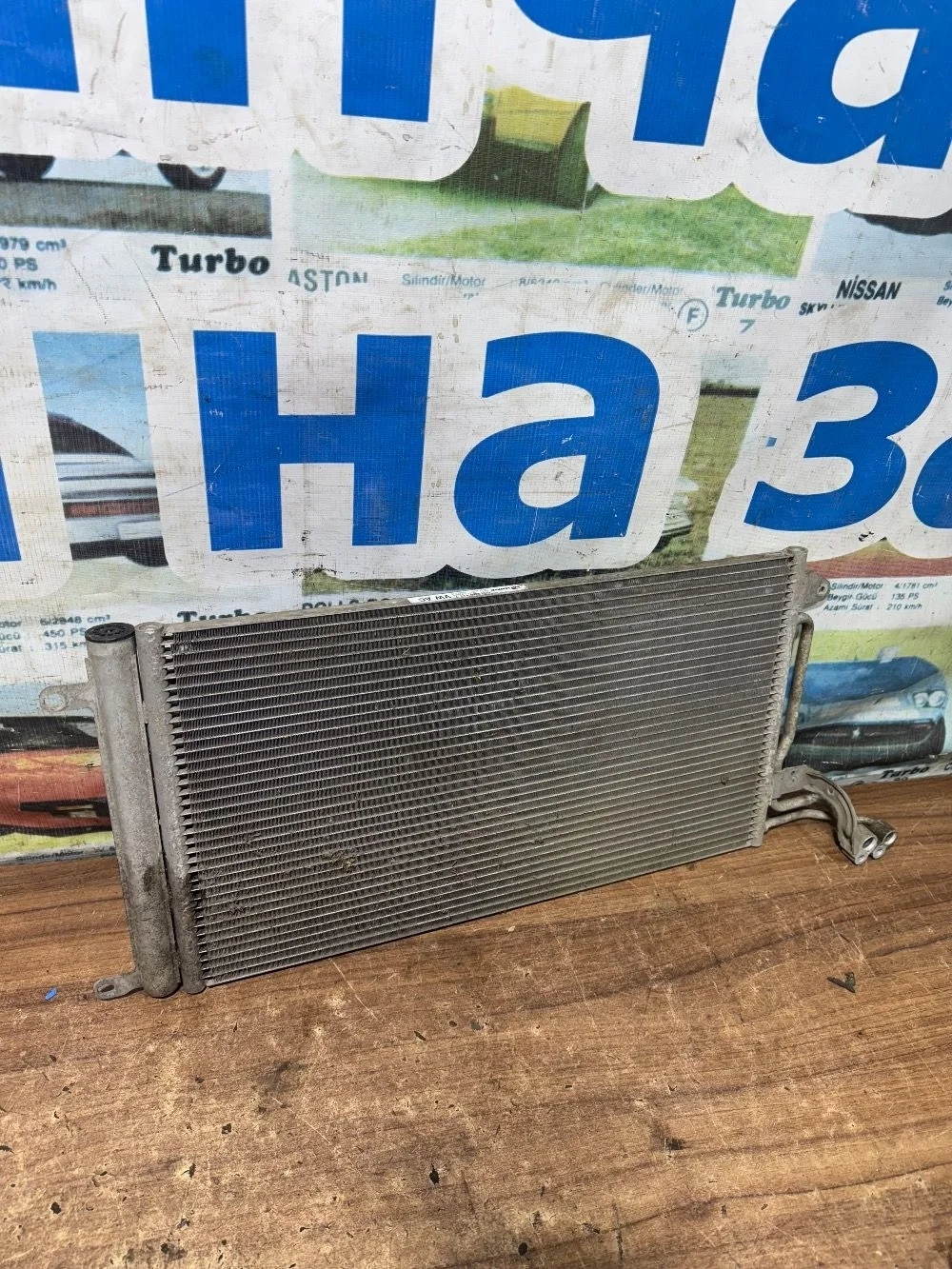 Радиатор кондиционера оригинал Фольксваген Поло 5