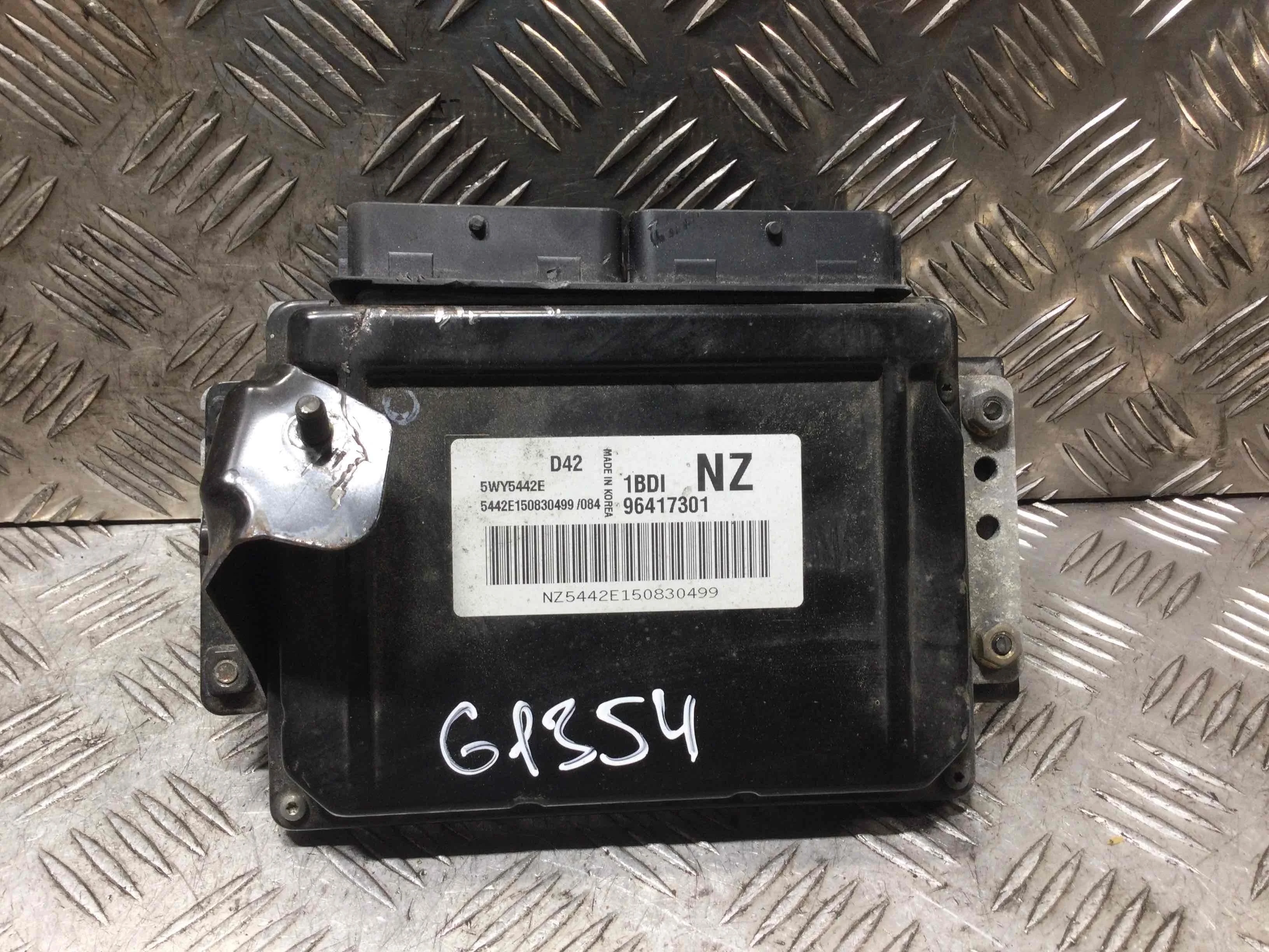 Блок управления двигателем Chevrolet Matiz 2 поколение (2005-2008) бензин 1.0 i Механика Х/б