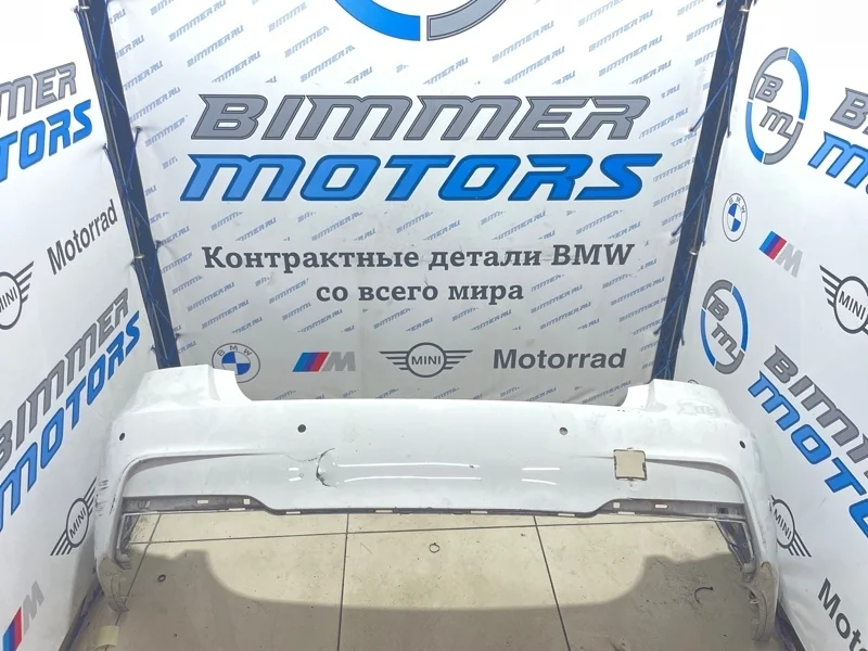 Бампер M Technic BMW 330i 2017 51128056497 F30 B46B20B, задний