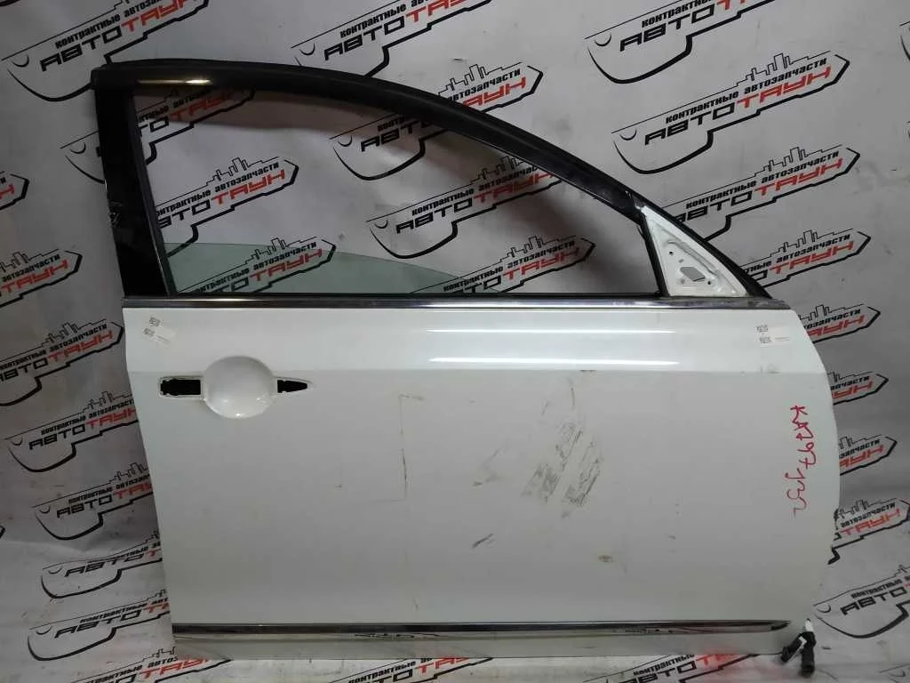 ДВЕРЬ NISSAN H010MJN2MA ПЕРЕД ПРАВО белый, QX1 KA797
