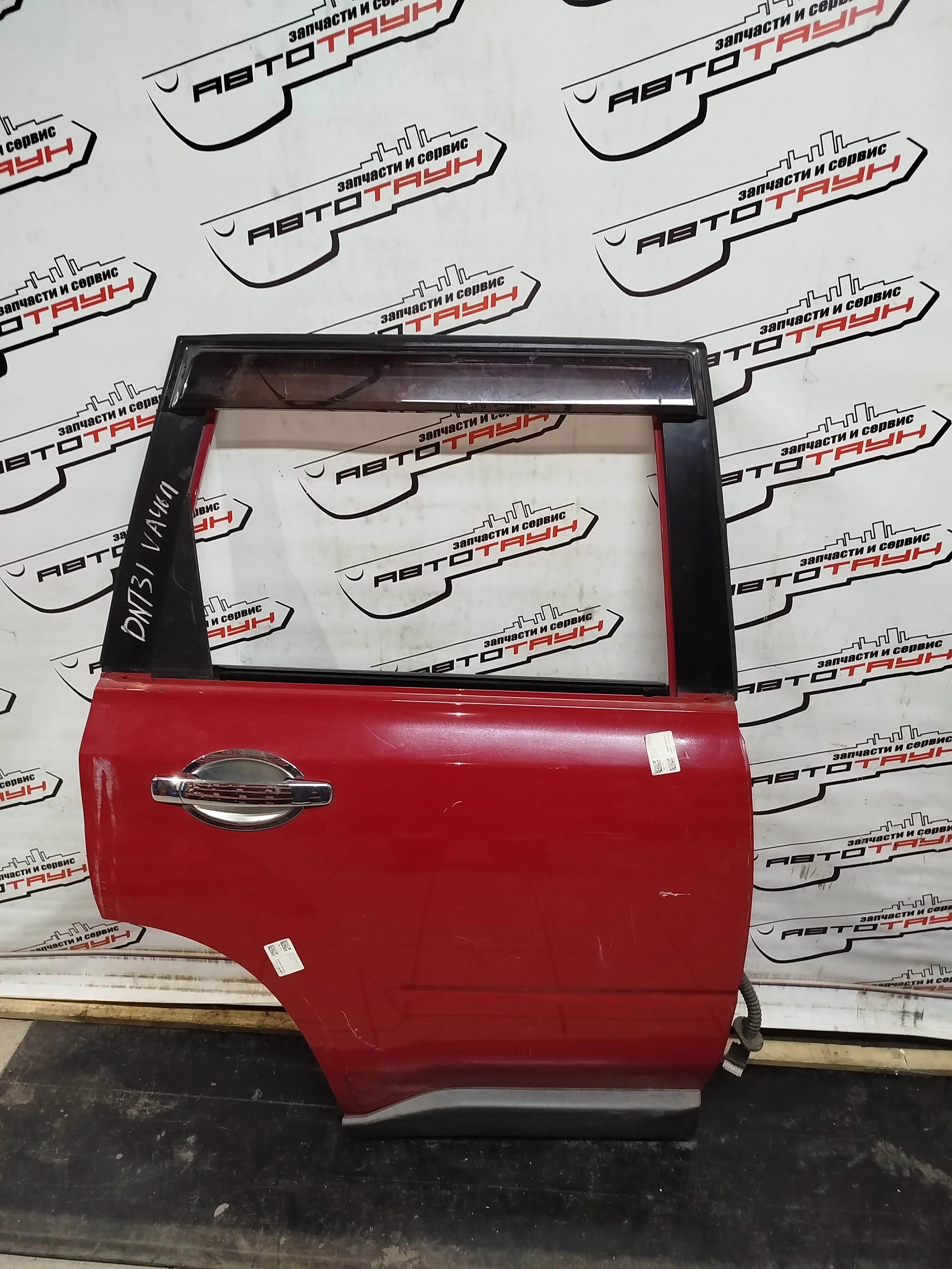 ДВЕРЬ NISSAN X-TRAIL DNT31 NT31 T31 TNT31 H210MJG0MA ЗАДНЯЯ ПРАВАЯ красный, AX6 VA4611