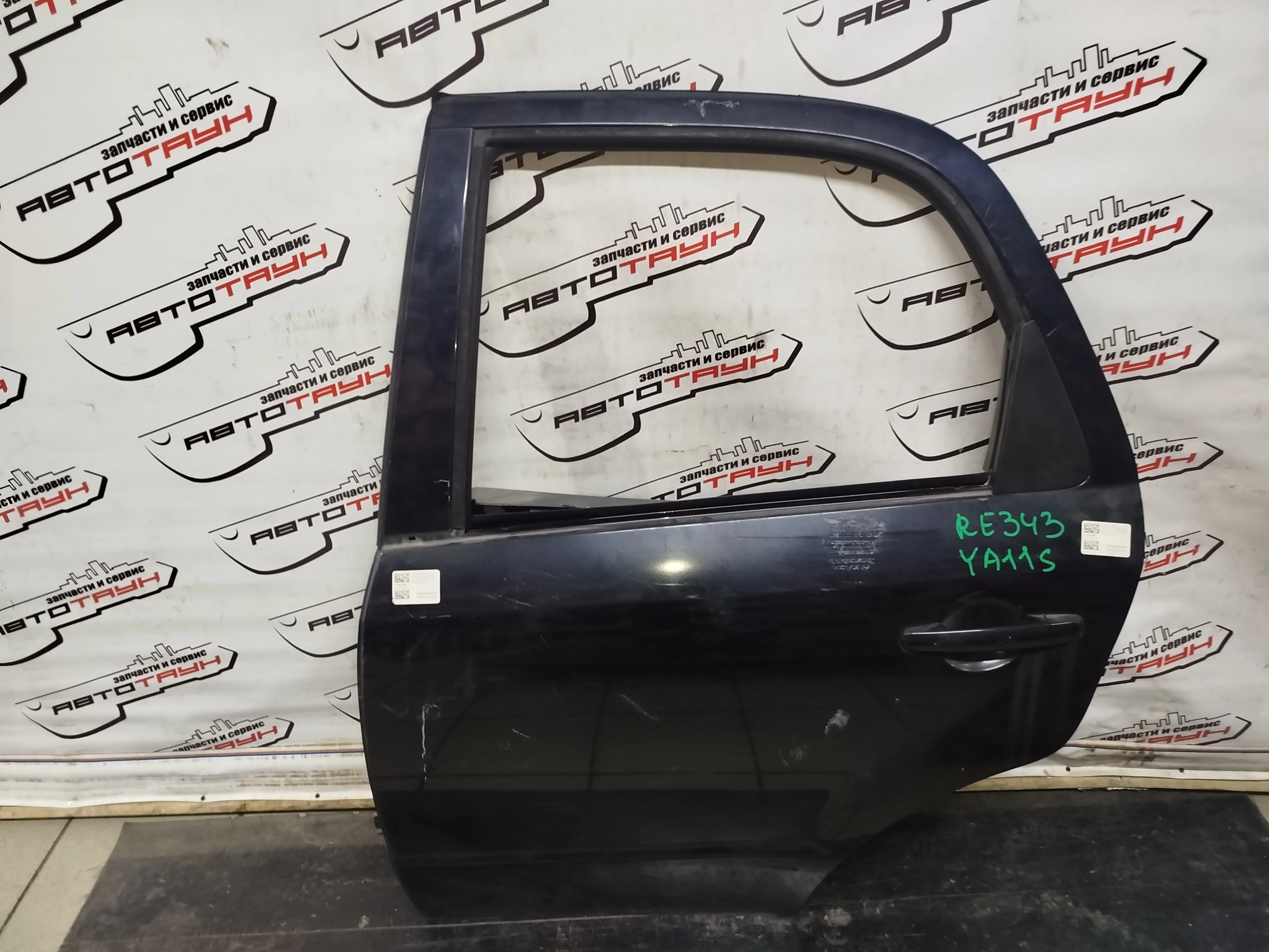 ДВЕРЬ SUZUKI 6800480810 ЗАД ЛЕВО черный, ZJ3 RE343