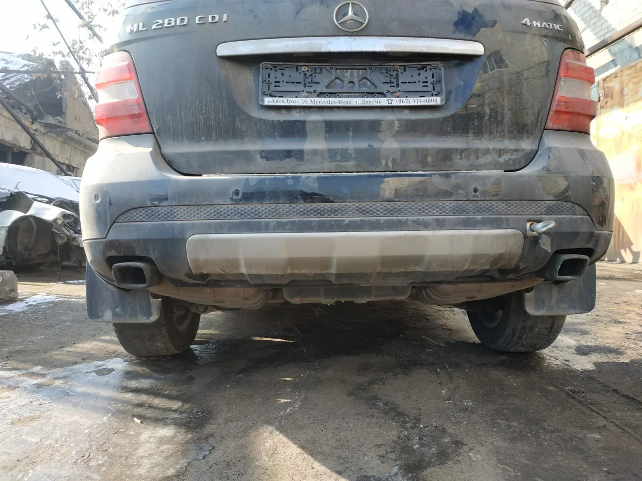 Продажа Mercedes-Benz M class 3.0D (190Hp) (642.940) 4WD AT по запчастям