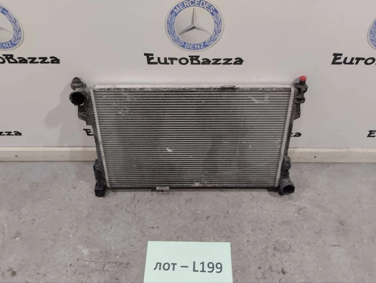 Радиатор основной Mercedes W203