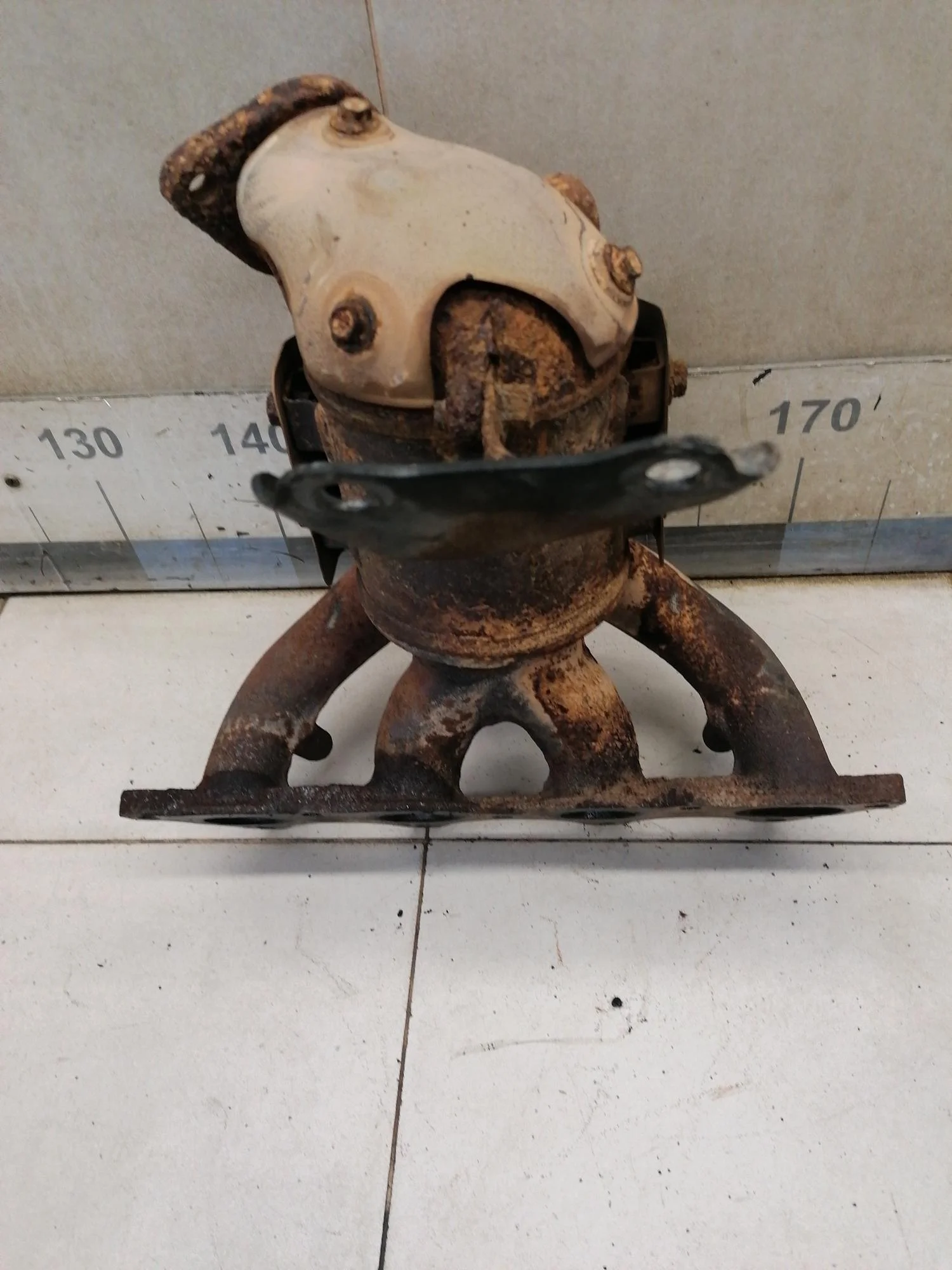 Коллектор выпускной Solaris 2010-2017