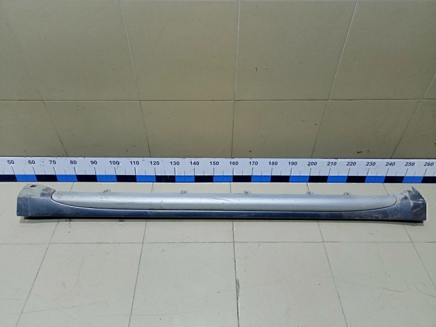 Накладка на порог (наружная) Outlander (CU) 2003-2009