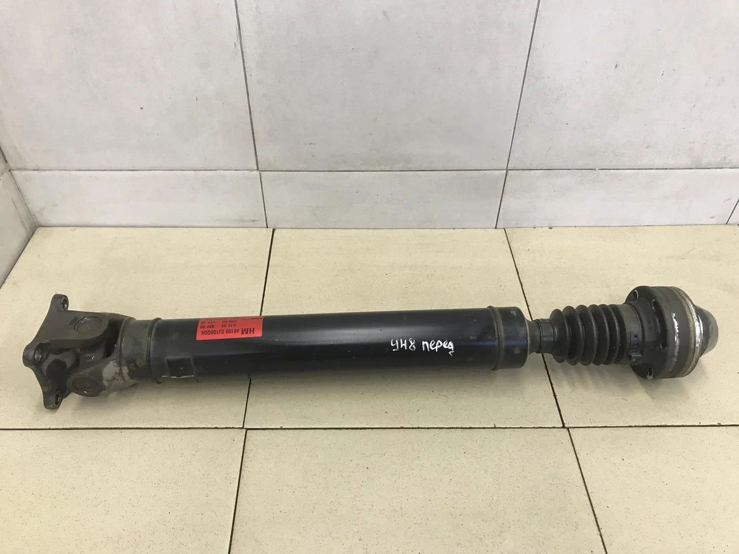 Вал карданный передний Mohave 2009>