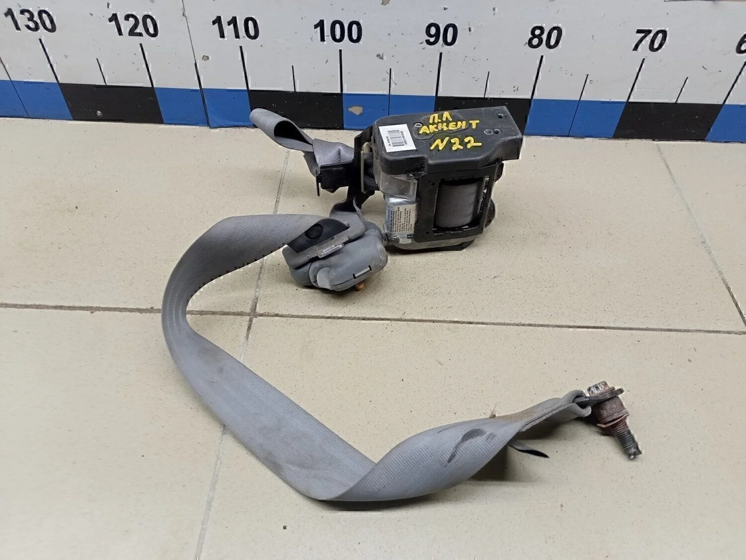 Ремень безопасности с пиропатроном Accent II (+ТАГАЗ) 2000-2012