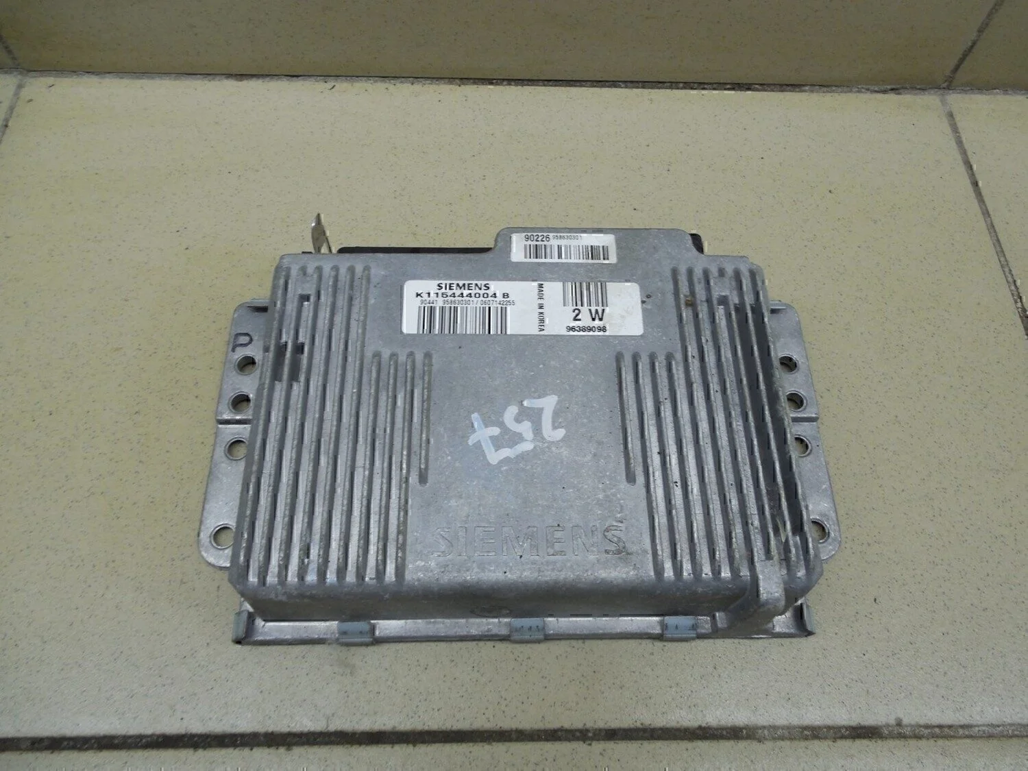 Блок управления двигателем Matiz 2001-2015