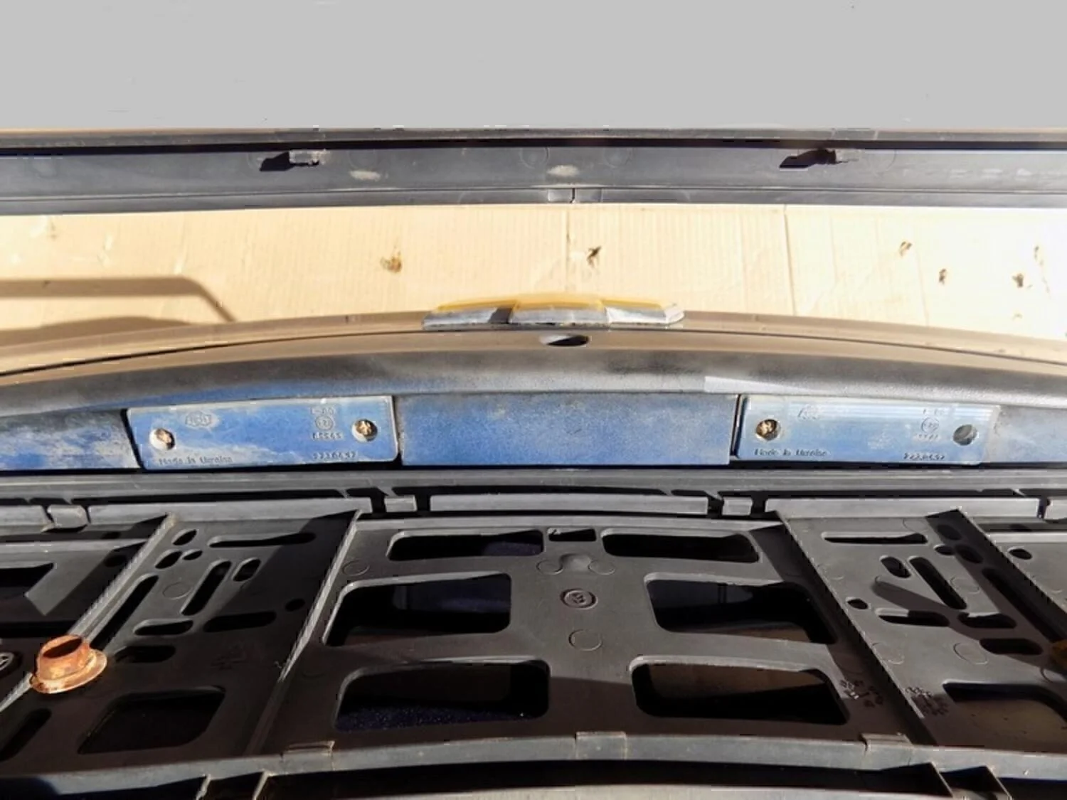 Крышка багажника Lanos 2004-2010