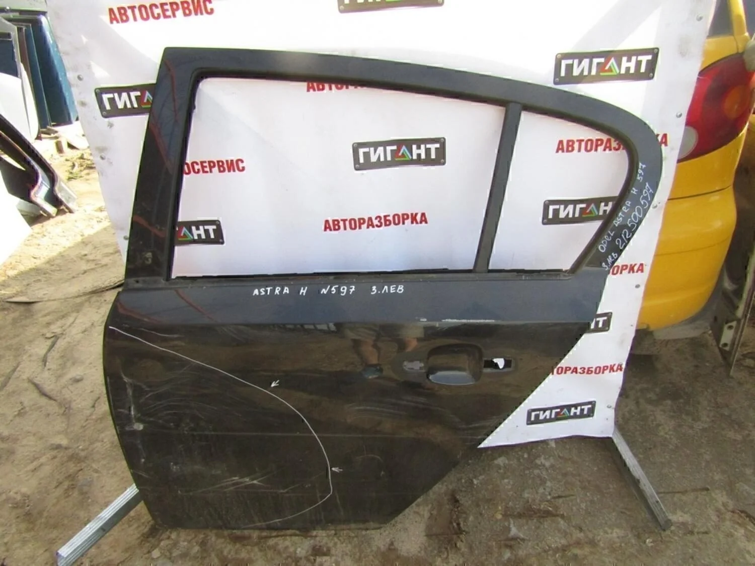 Дверь задняя левая Astra H / Family 2004-2015