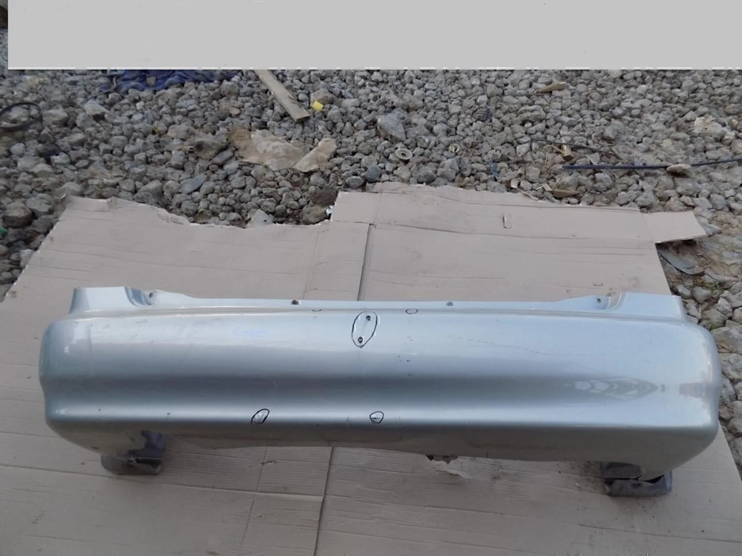 Бампер задний Lanos 2004-2010