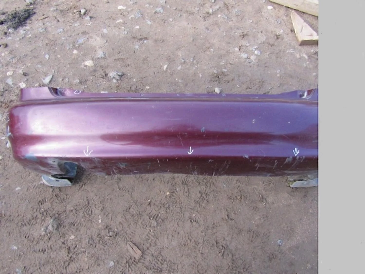 Бампер задний Lanos 2004-2010