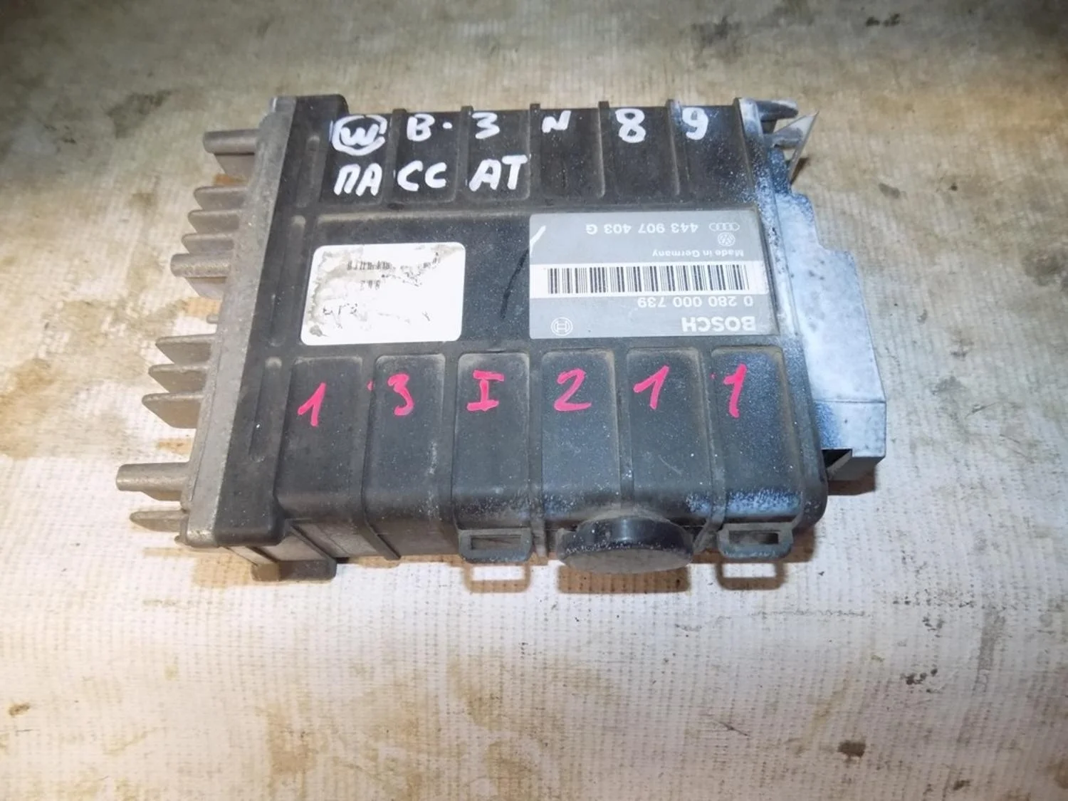 Блок управления двигателем 80/90 [B3] 1986-1991