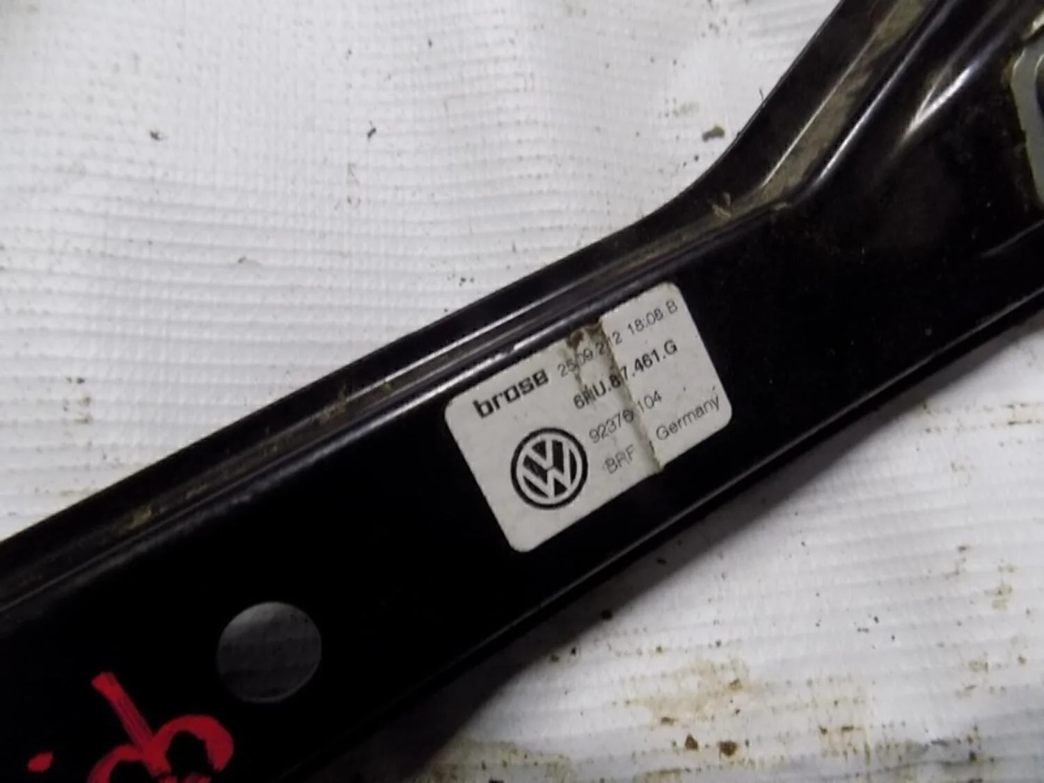 Стеклоподъемник электр. передний левый Polo (Sed RUS) 2011>