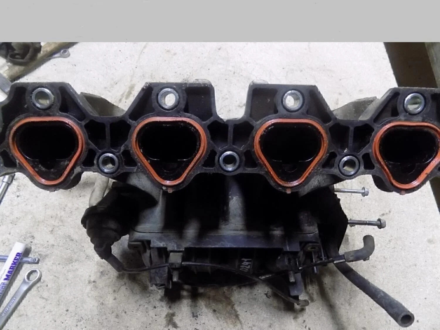 Коллектор впускной Aveo (T200) 2003-2008