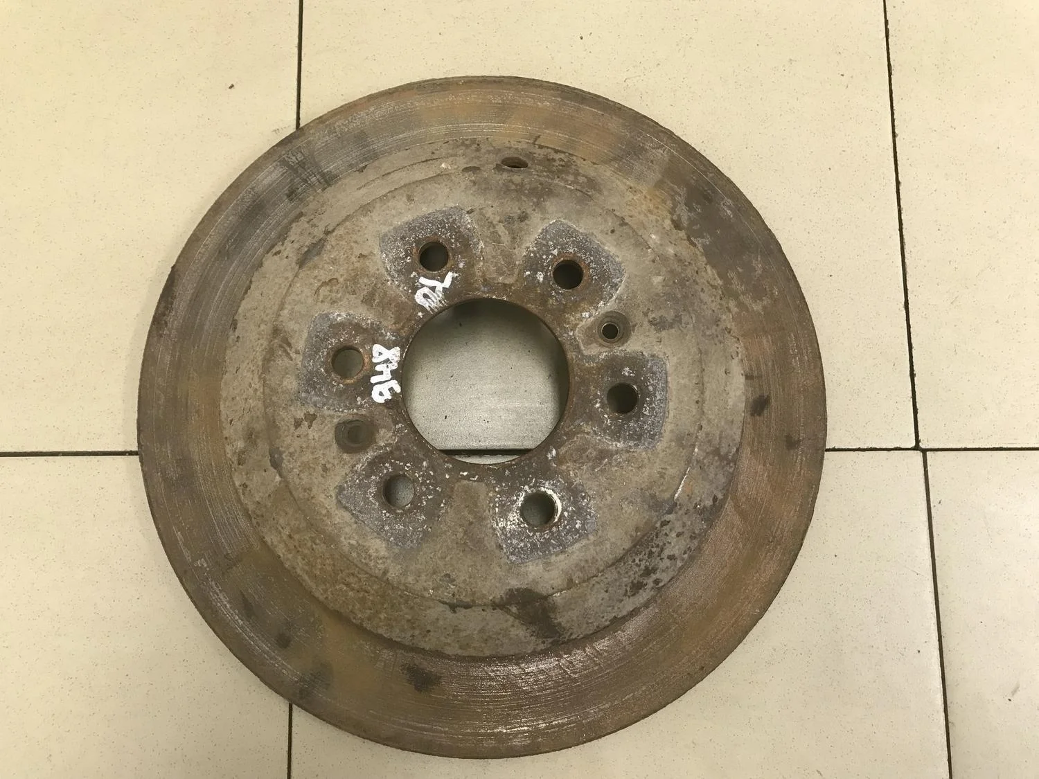 Диск тормозной задний Mohave 2009>