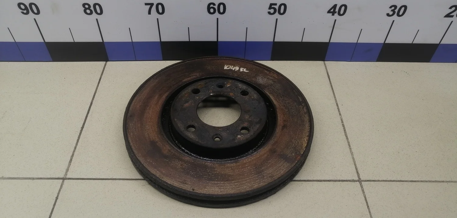 Диск тормозной передний вентилируемый 206 1998-2012