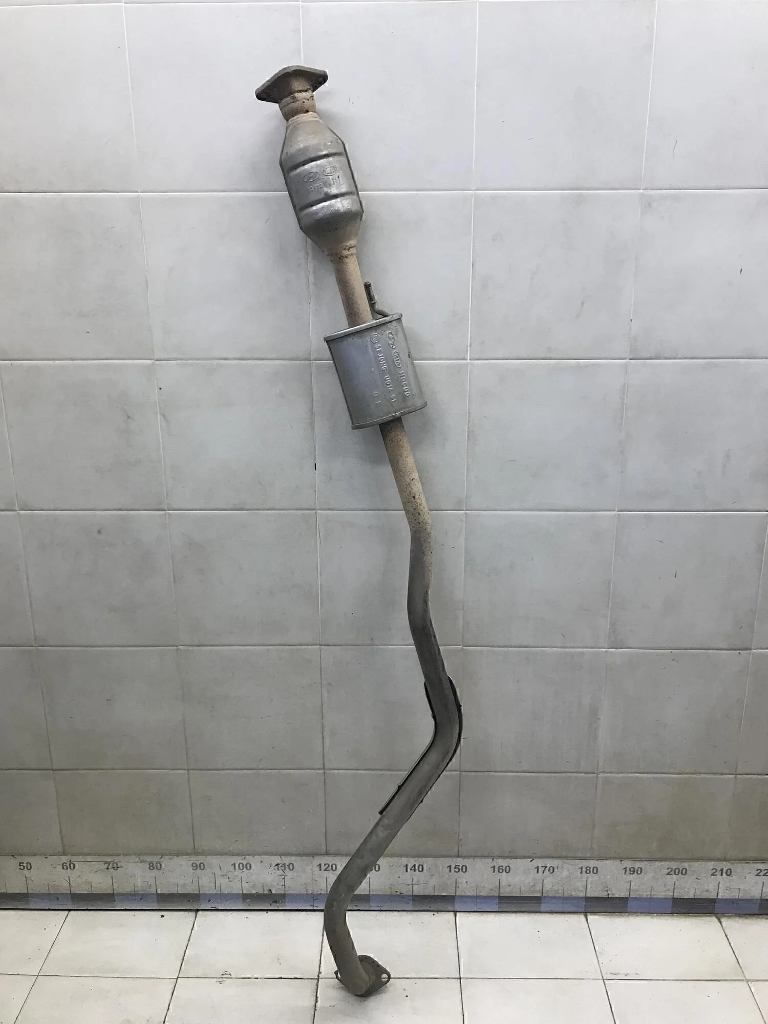 Средняя часть глушителя Solaris 2010-2017