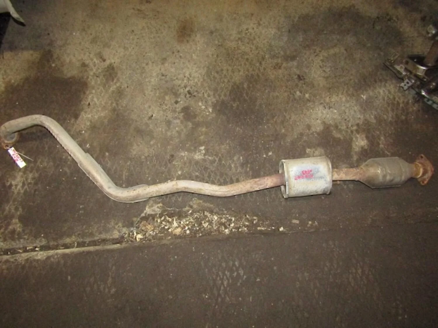 Средняя часть глушителя Solaris 2010-2017