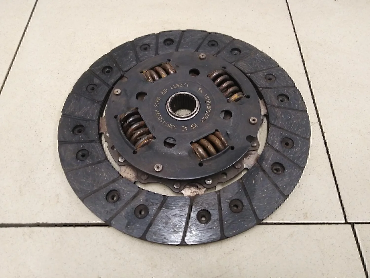 Диск сцепления Fabia 2007-2015