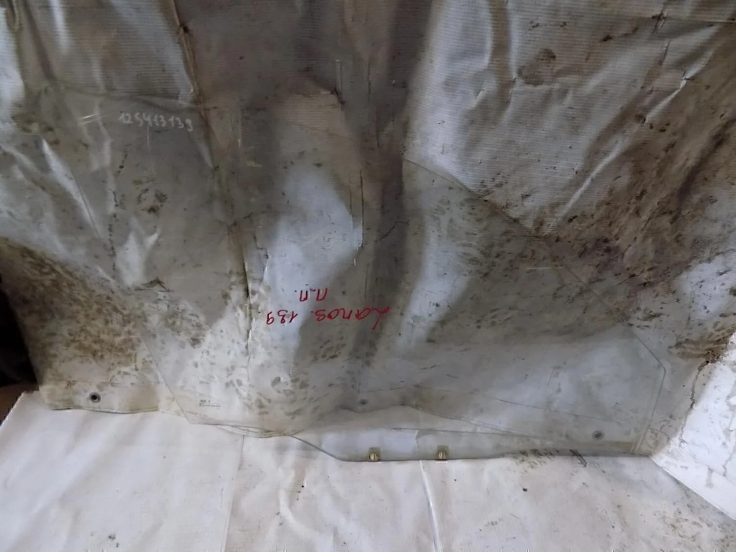 Стекло двери передней правой Lanos 2004-2010