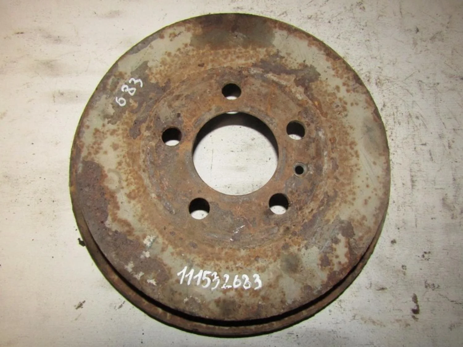 Барабан тормозной Polo (Sed RUS) 2011>