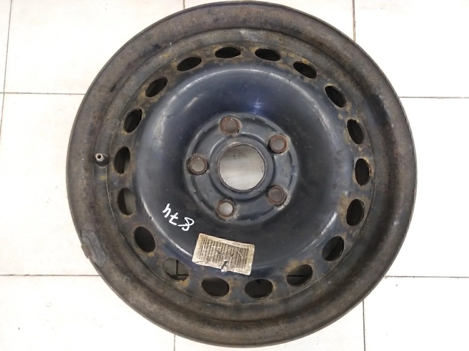 Диск колесный железо Touran 2003-2010